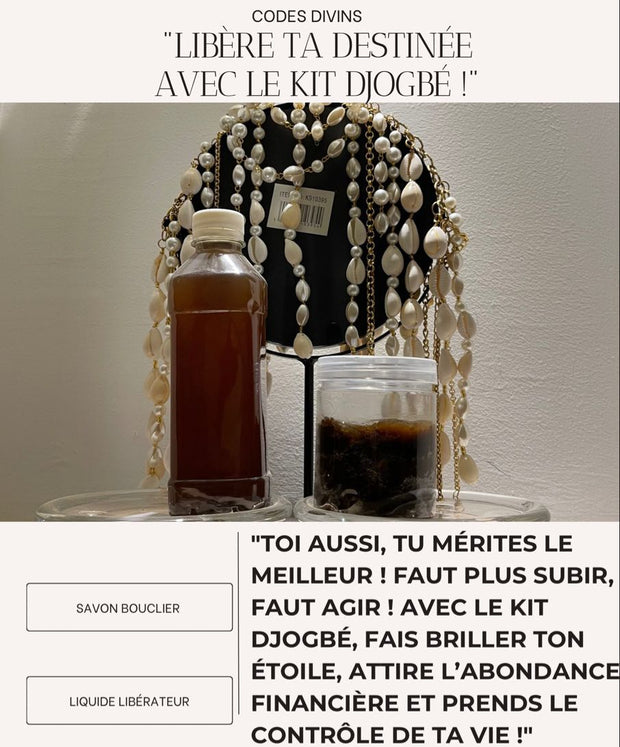 🌿 Secret of Africa DJOGBÉ Spiritual Kit – Open Yourself to Abundance and Attract Success!