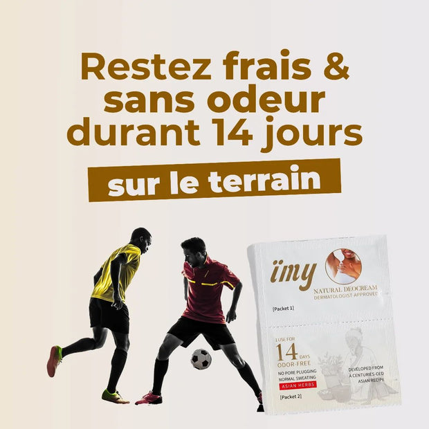 IMY - L'Excellence Naturelle contre les Odeurs Corporelles 20 sachets